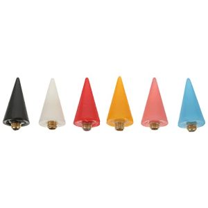 6pcs Point Drill Crayon Tip Dotting Pen Wax Head Rhinestone Picker Gems Pen Head Jewelry Picker Head Black Rhinestones Nail Art Point Drill Pen Nail Gems Acrylic Drilling Pencil