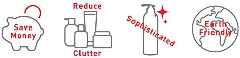 Beast Bottle - Reusable 1-Liter Eco-Friendly Shower Bottle Made from Durable Recycled Aluminum - Refillable with Tame The Beast Shampoo Conditioner Body Wash Liquid Soap Shaving Cream - Image 5