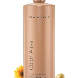 MOEHAIR Color Alive Conditioner | Hydrating & Nourishing | Conditioner for Color Treated Hair | Paraben & Sulfate Free Conditioner | Reduces Scalp Dryness | Softens & Detangles Hair (32 Fl. Oz)