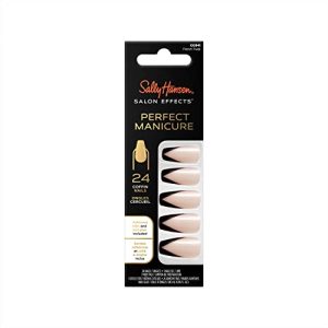 Sally Hansen French Twist 30-Count Press-On Nails Kit Easy Application