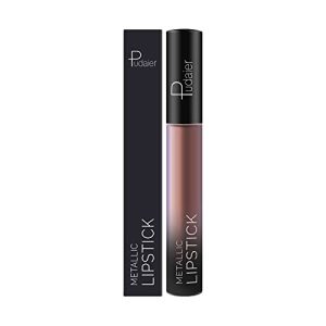Taupe Waterproof Glossy Finish Liquid Lipstick 0.2 oz Cup Packaging