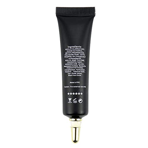 Light Brown Waterproof Anti-Aging Eyeshadow Primer for Oily Lids 0.34 oz - Image 5