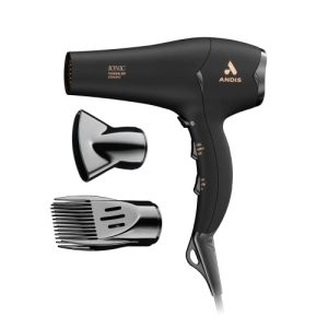 Andis 80750 1875-Watt Tourmaline Ceramic Ionic Hair Dryer with Diffuser for All Hair Types