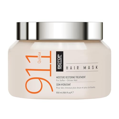 Biotop Quinoa Dry Hair Color-Safe Treatment Mask 250ml New Condition