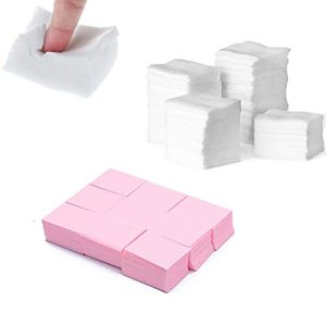 Lint Free Nail Wipes Cotton Pads Nail Polish Remover Acrylic Nail Remover (900 Pack)