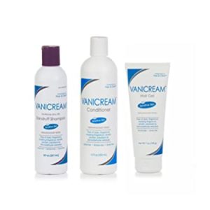 Vanicream Sensitive Skin Dandruff Shampoo Conditioner Styling Gel 3 Piece Set