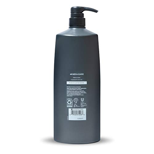 Dove Men+Care Fortifying 2 in 1 Shampoo and Conditioner for Normal to Oily Hair Fresh and Clean with Caffeine Helps Strengthen and Nourish Hair 40 oz - Image 10