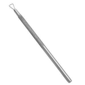 Stainless Triangle Gel Nail Polish Remover Cuticle Peeler Scraper Remover Tool for Fingernails and Toenails
