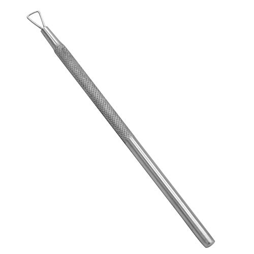 Stainless Triangle Gel Nail Polish Remover Cuticle Peeler Scraper Remover Tool for Fingernails and Toenails
