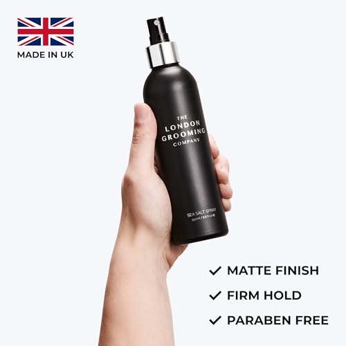 Men's Sea Salt Texturizing Spray, Firm Hold, 8 Ounce Bottle - Image 4