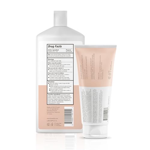 KAMEDIS Anti-Dandruff Shampoo and Nourishing Conditioner Set 16.9 Fl Oz Sensitive Scalp - Image 2
