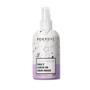 FoxyBae 8 Oz Overnight Hair Mask with Biotin Shea for Nourished Hair