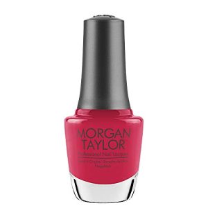 Morgan Taylor Nail Lacquer (Prettier In Pink) Bright Pink Nail Polish, Finger Nail Polish, Long Lasting Nail Polish, Bright Pink Nail Lacquer, Finger Nail Polishes.5 ounce