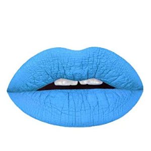 Aromi Baby Blue Matte Liquid Lipstick 0.14 oz Waterproof Vegan Light Sky Blue