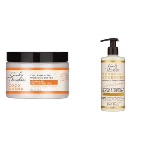 Coco Creme Coil Enhancing Butter and Leave-In Conditioner 8 oz for Curly Hair