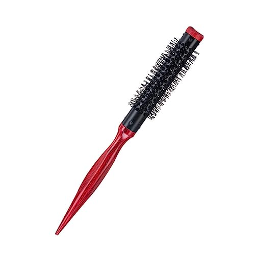 Round Comb Brush Round Comb Nylon Bristle Comb Hair Tool Tail Comb Man Wooden Roller Comb Pointed Tail Scalp Massage - Image 7