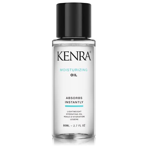 Kenra Moisturizing Oil | Lightweight Hydrating Oil | Absorbs Instantly | Multipurpose Oil For Treating, Styling, & Finishing | Provides Thermal Protection | All Hair Types