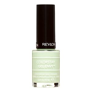 Revlon ColorStay Gel Envy Longwear Nail Polish, with Built-in Base Coat & Glossy Shine Finish, in Blue/Green, 225 Cha-Ching, 0.4 oz
