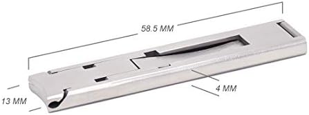 SZQHT Ultra Slim Nail Clippers with Leather Case Portable Fingernail Clippers Super Flat 4MM Thick - Image 5