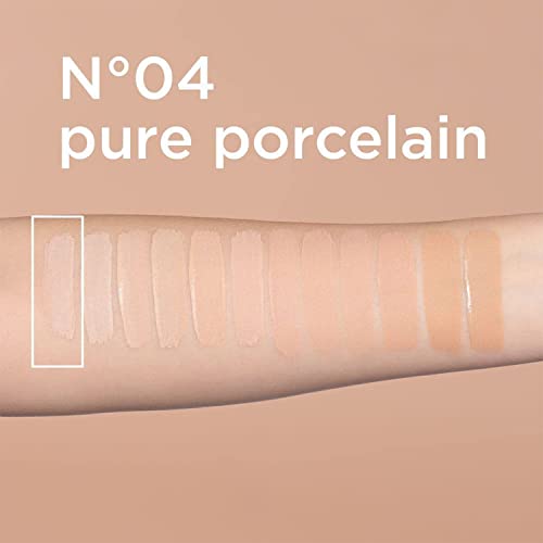 ARTDECO Perfect Teint Foundation - Pure Porcelain N°04 - Lightweight Liquid Formula - Medium to Full Coverage - Without Mask-Like Effect - Conceals Imperfections - Vegan Makeup - Hyaluron - 0.67 Fl Oz - Image 5