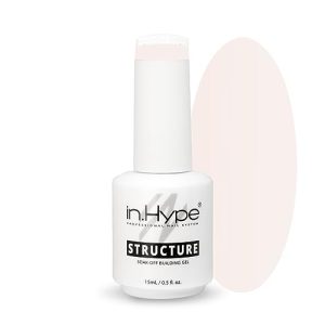 IN.HYPE Structure/Liquid Builder Gel/Hard Gel in a Bottle (BIAB) for Nail Enhancing/Overlays/Strengtenning (Veil)