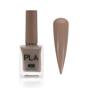Nail Lacquer Polish - Bigger Fish to Fry - 236 Light Brown Shade Lacquer Polish