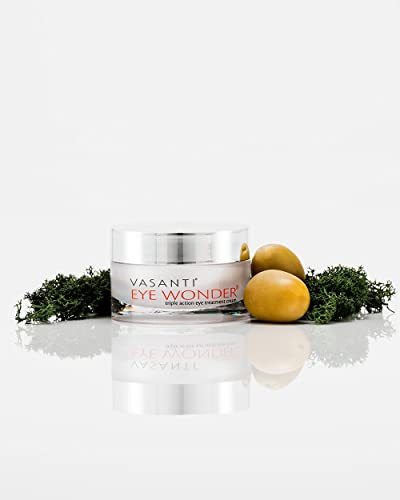 Vasanti Eye Wonder Triple Action Eye Cream 20ml for Dark Circles and Puffiness - Image 3