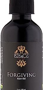 826 & Co. FORGIVING Face Oil. Daily Anti-Aging Serum to Hydrate, Smooth, Comfort and Reveal Radiant Skin with Elastin, Ceramide NP and Pomegranate Oil. Lightweight Quick Absorption. 2oz