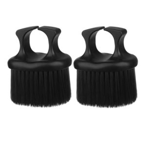 2 Pcs Retro Oil Brush Mens Hair Brush Hair Brushes Hair Brush for Men Beard Brush Beard Grooming Brush Barber Brushes Hair Detangling Brush Barber Supplies Ring Modify Man Abs