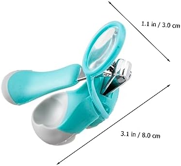 Nail Scissor 1pc Baby Nail Clippers Fingernail Corta Nail Clippers for Kids Nail Clippers for Baby Nail Clipper for Kids Nail Clippers Old Magnifier Child Anti-Jamming Abs - Image 4