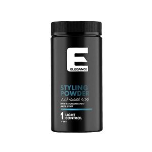 E Elegance Hair Styling Powder For Men - Reworkable Volumizing, Texturizing Powder For Extra Volume And Natural Look - Matte Finish - Strong Hold - Lightweight Texture - Suitable for All Hair Types