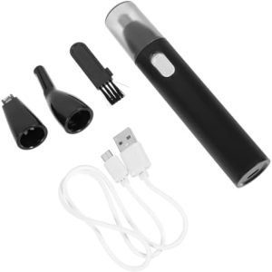 Men's Multifunctional Nose Hair Trimmer and Facial Hair Clippers for Effortless Grooming, Cordless Operation