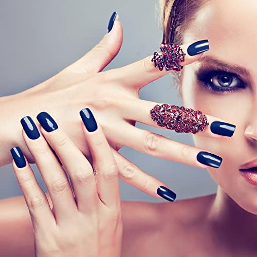 336 Pieces 24 Sheets Full Wrap Nail Polish Stickers Nail Strips Self-Adhesive Gel Nail Strips Art Decals with Nail File for Home Women Girls DIY Nail Decorations (Vintage Style) - Image 5