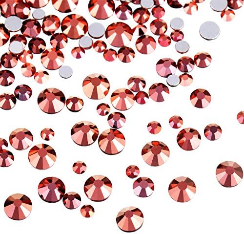 3456 Pcs Mixed Size AB Clear Round Flat Back Rhinestones for Craft & Decor - Image 3