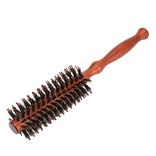 3pcs Round Hair Brush,Wooden Handle High Temperature Resistant Round Curling Styling Hair Brush,Lightweight Round Hair Brush for Precise Styling and Manageable Hair - Image 7