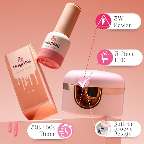 3W Portable UV Nail Lamp with 180-Degree Rotation, 30/60s Timer for Gel Polish - Image 2