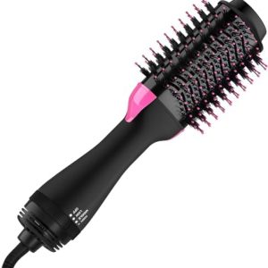 4-in-1 Hair Dryer Brush Set with Aluminum Oval Barrel for All Hair Types