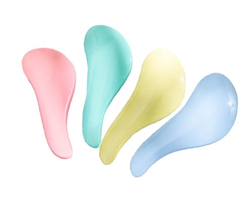 4-Pack Detangle Hair Brush Women - Mens Hair Brush Professional No Pain Detangler Hairbrush for Girls Boys Kids Toddlers Bristle Brush Hair Wet, Curly Hair Brush Men Hair brush Tangle Teaser Comb, Tan