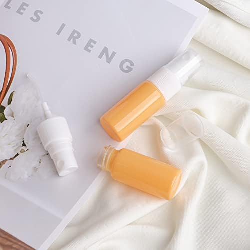 40Pcs 10ml Orange Glass Spray Bottles - Mini Refillable Perfume Atomizer Spray Bottles Mist Sprayer for Cleaning- Small Travel Size Empty Bottles for Fragrance, Essential Oil - Image 2