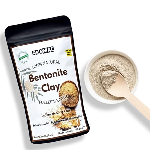 Bentonite Clay Powder for Unleashing the potential of skincare rituals - 100% Natural Indian Healing Clay for cleasing and Detox facial mask and body mud (5.29 oz) - Image 6