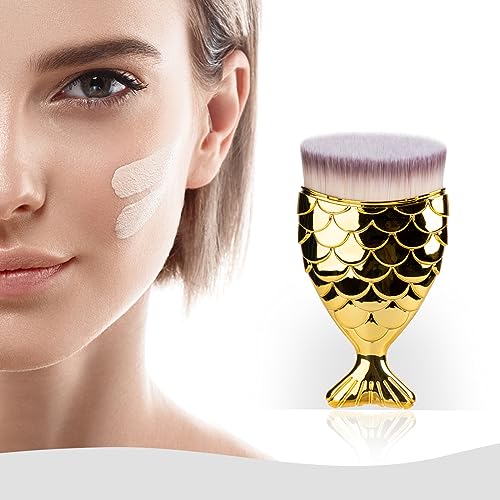 Kabuki Sunscreen Brush for Kids, Liquid & Powder Makeup, All Skin Types, SPF Protection - Image 7