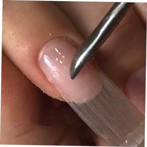 16 Pcs Fiberglass Nail Extension Gel Kit with Files, Stickers, Tweezers, and Glue - Image 5
