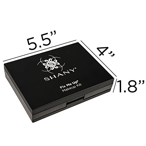 SHANY 'Fix Me Up' Makeup Kit - Compact Travel Makeup Portable Giftable Adult and Teen Makeup Set Eye Shadows, Lip Colors, Blushes, and Applicators - Image 4