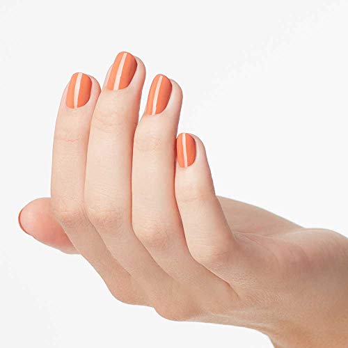 OPI Nail Lacquer, Freedom of Peach, Orange Nail Polish, Washington DC Collection, 0.5 fl oz - Image 2
