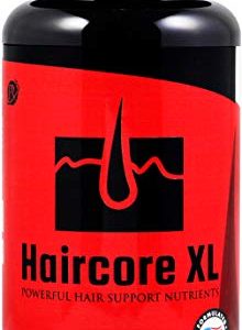 Haircore XL: DHT Blocker, Stops Hair Loss, Thinning, Balding, Repairs Hair Follicles, Promotes New Hair Growth, Regrow Hair, Men & Women, All Hair Types, 30 Day Supply