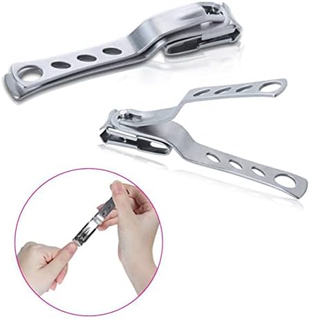 Newborn Nail Clippers Rotating Nail Clipper Handled toenail Clippers fingernail Clippers Nail Cutter toenail Clippers Rotary Nail Clipper Nail Scissors Stainless Steel Scissors - Image 8