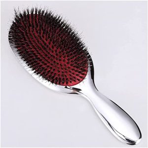 Styling Hair Brush for Hair Textured, Hair Comb Luxury Gold Silver Hair Brush Comb Hair Comb Hairdressing Massage Comb Travel Comb