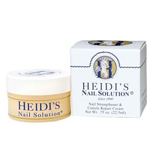HEIDI'S Nail Strengthener and Cuticle Repair Creme, 0.75 Ounce