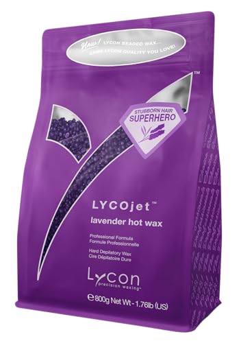 Lycon LycoJet Lavender Bead Wax 800g for Smooth Hair Removal