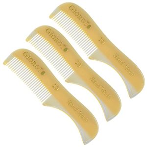 Handmade Cellulose Extra Small 2.75 Inch Men's Beard and Mustache Grooming Styling Comb